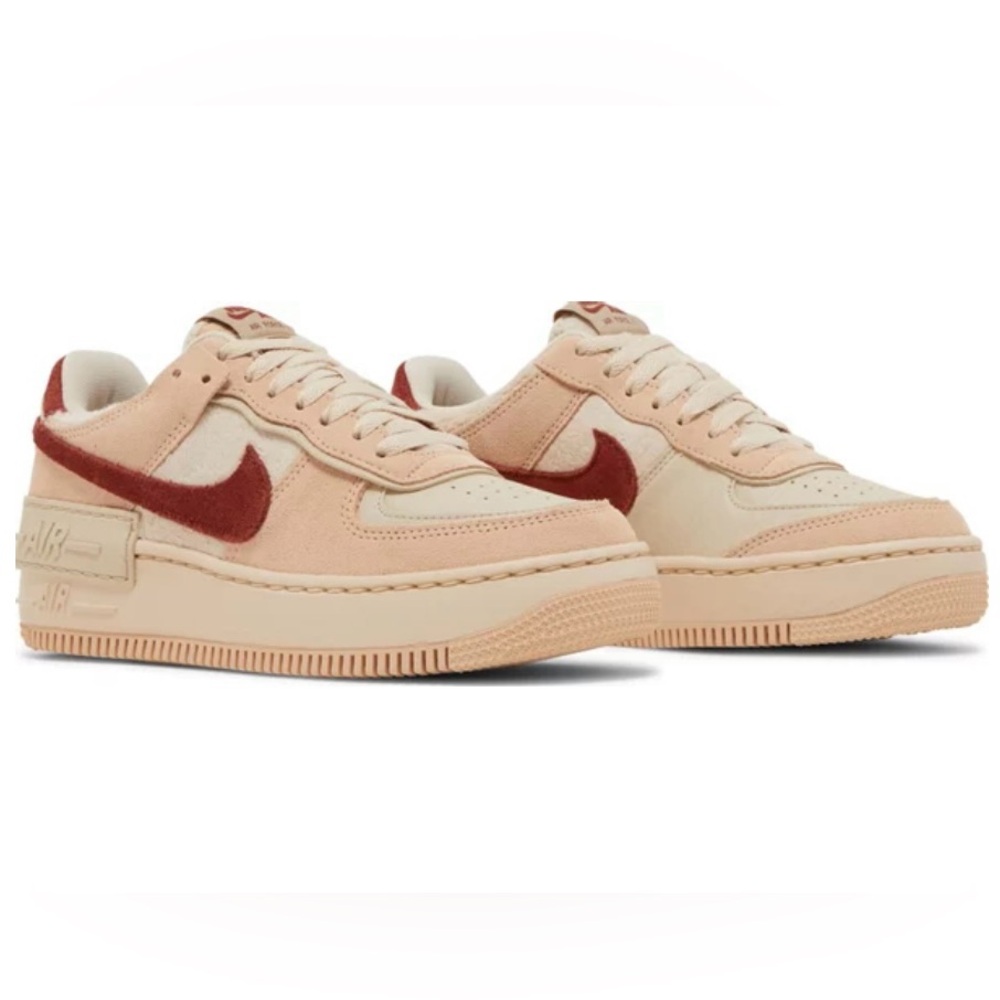 Nike Air Force 1 Shadow Shimmer/
Mars Stone-Sanddrift DZ4705-200 - worn ONCE